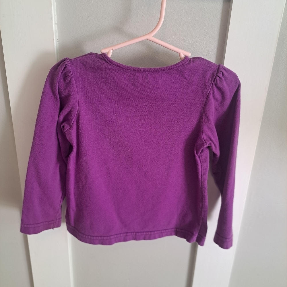 Falls Creek Purple Long Sleeve Tee with Fun Graphic - Picture 5 of 5